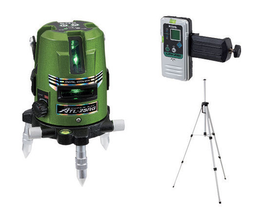 リアルグリーンレーザー25RG受光器三脚付