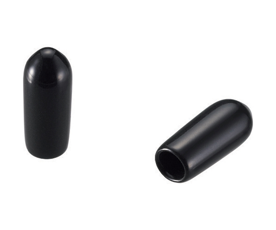 フック用先端キャップ　ブラック　10個入