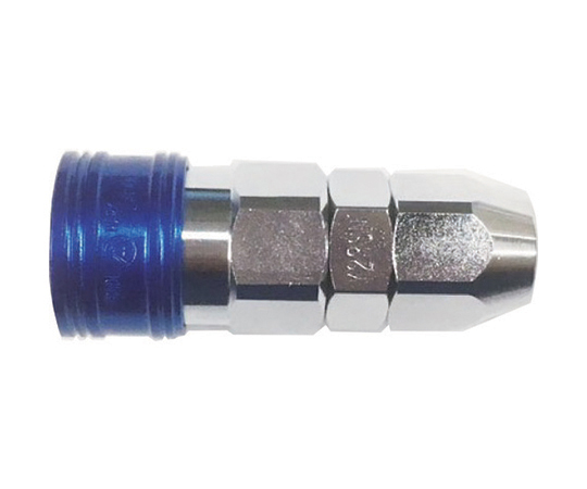 BLY-Cシリーズ　カラーカップリングソケット（ウレタンホース取付用）　11.0×16.0　ブルー