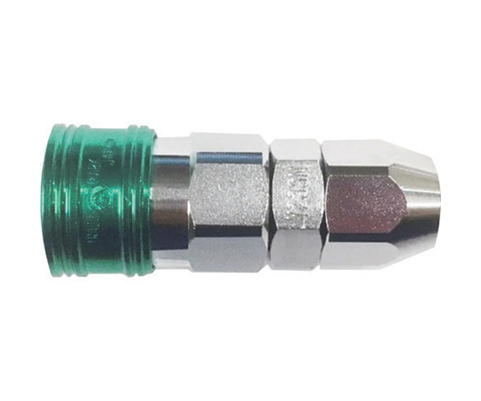 BLY-Cシリーズ　カラーカップリングソケット（ウレタンホース取付用）　6.5×10.0　グリーン