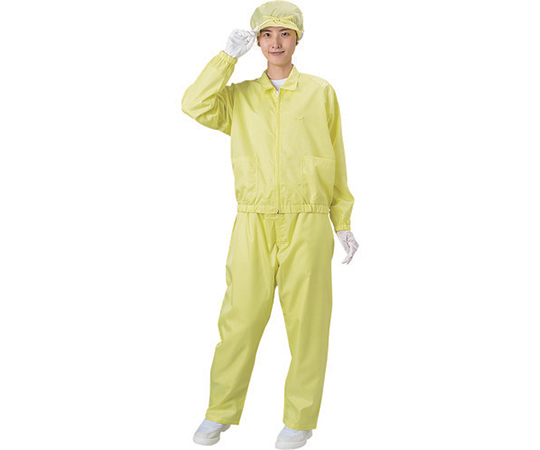 ジャケット（衿付）-黄-7L