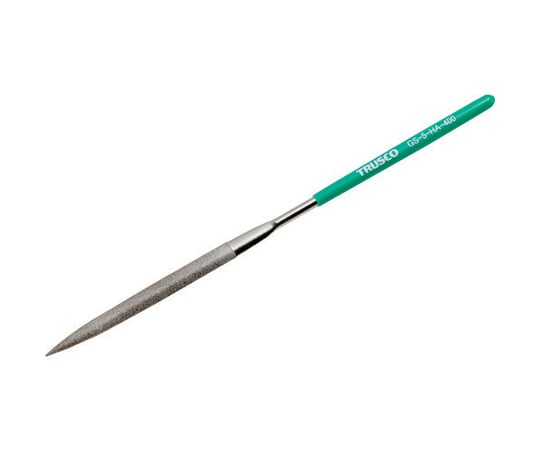 ダイヤモンドヤスリ 精密用#400 半丸 1本入 全長140mm（10本組サイズ）