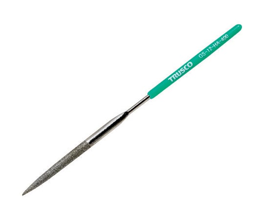ダイヤモンドヤスリ 精密用#400 半丸 1本入 全長140mm（12本組サイズ）