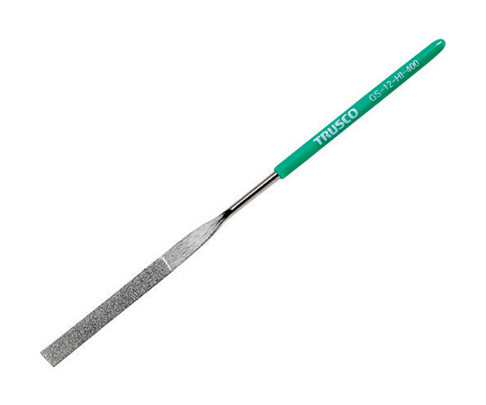 ダイヤモンドヤスリ 精密用#400 平 1本入 全長140mm（12本組サイズ）