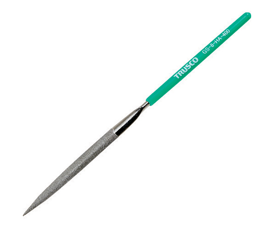 ダイヤモンドヤスリ 精密用#400 半丸 1本入 全長180mm（8本組サイズ）