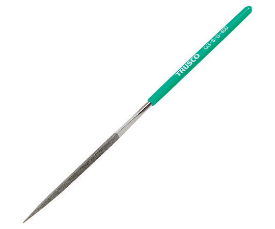 ダイヤモンドヤスリ 精密用#400 平 1本入 全長180mm（8本組サイズ）