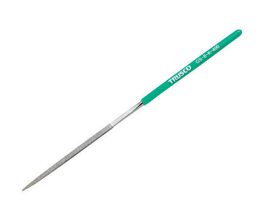 ダイヤモンドヤスリ 精密用#400 角 1本入 全長180mm（8本組サイズ）