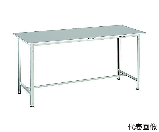 軽荷重立作業台（300kg）HAE2型 RoHS2対応天板 1800X600XH900 ホワイト色