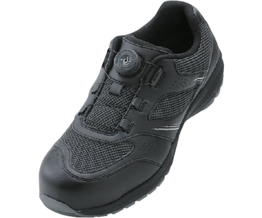 ダイヤル式セーフティシューズ　B種　ブラック22.5cm