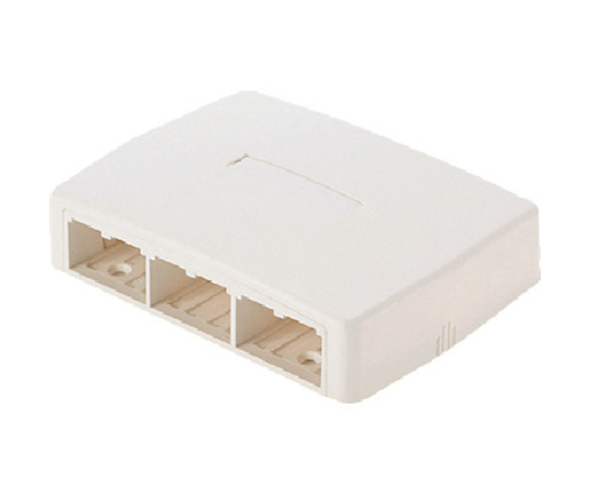 ローゼットボックス　シャッターなし　6個口　白