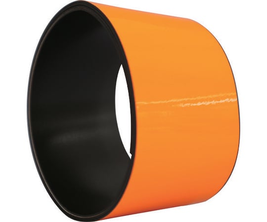 蛍光マグネットシート 50mm×1m オレンジ