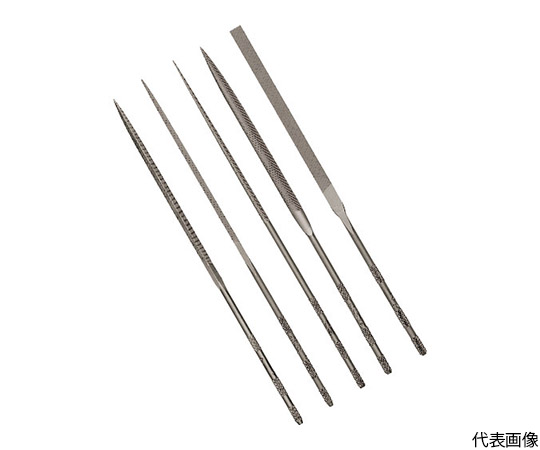 精密ニードルヤスリ 5種セット 160mm #0