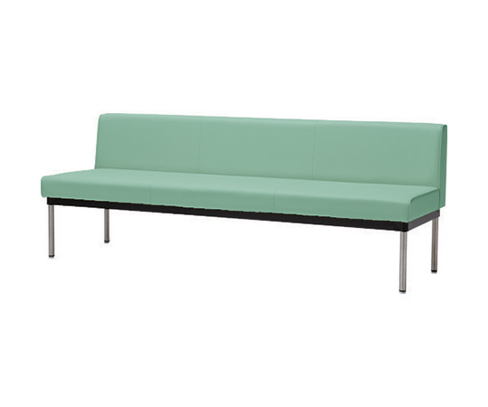 ロビーチェア背付グリーン