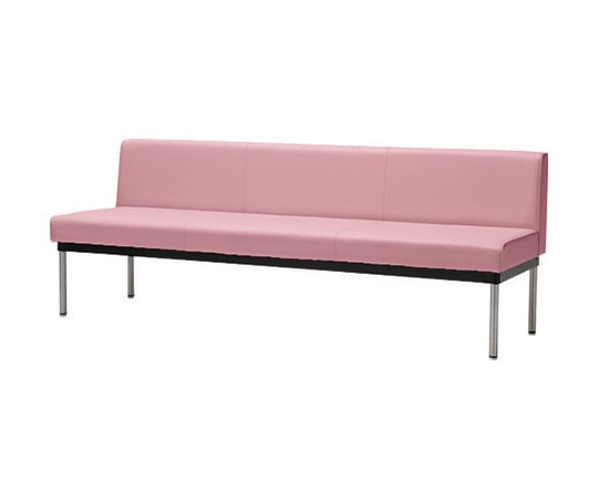 ロビーチェア背付ピンク