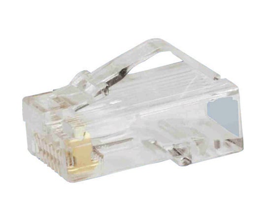 カテゴリ5E　モジュラープラグ　AWG24～26単線・撚線　1000個入り