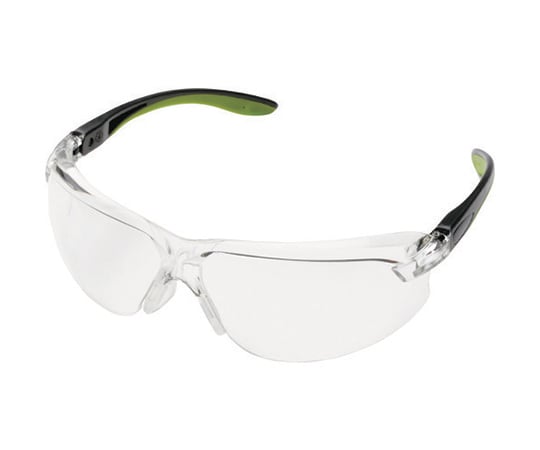 63-9529-40 二眼型 保護メガネ MP-822 グリーン MP-822-GN