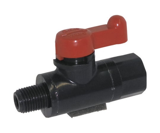 ミニボール　オネジR1/4×メネジRc1/4