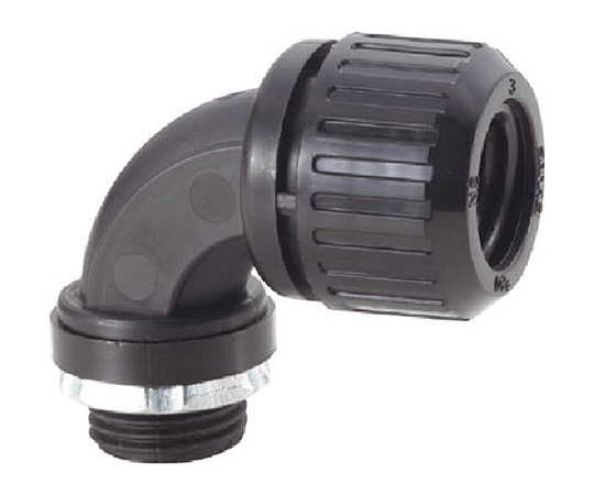 サンフレキROBO付属品　90°形コネクタ（ノックアウト接続用）