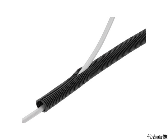 サンフレキROBO　スリット付　標準タイプ　黒色