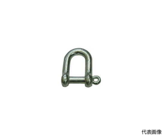 ネジシャックル電気メッキ9mm