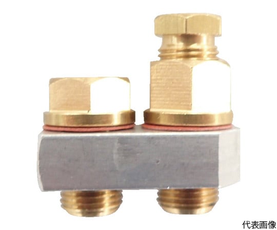 潤滑装置 KU型分配弁用補助金具