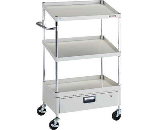 フェニックスワゴン 省音 750X500XH1300 1段 傾斜2段 1段引出付 W色