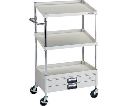 フェニックスワゴン 省音 750X500XH1300 1段 傾斜2段 2段引出付 W色