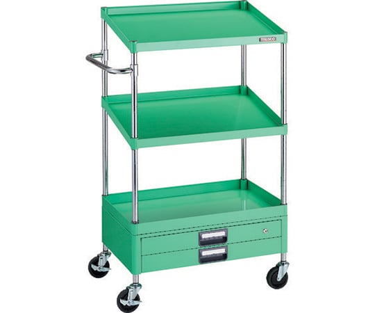 フェニックスワゴン 省音 750X500XH1300 1段 傾斜2段 2段引出付 YG色