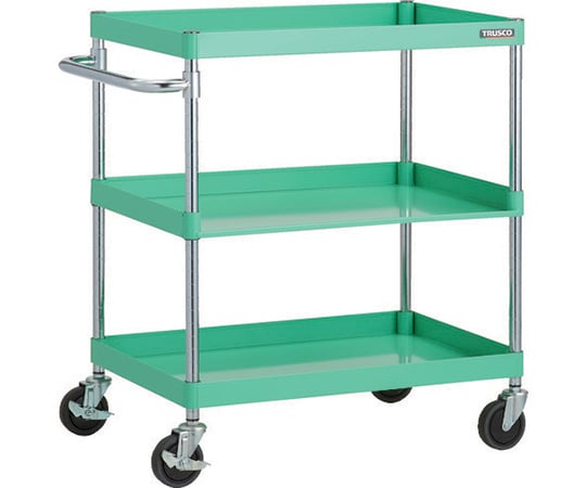 フェニックスワゴン 省音 750X500XH880 3方棚板付 YG色