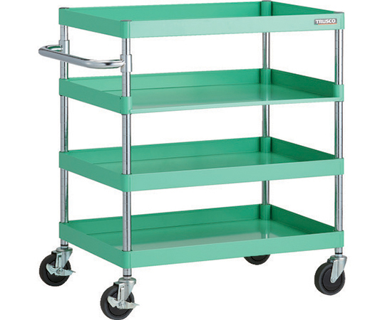 フェニックスワゴン 省音 750X500XH880 3方棚板付 YG色