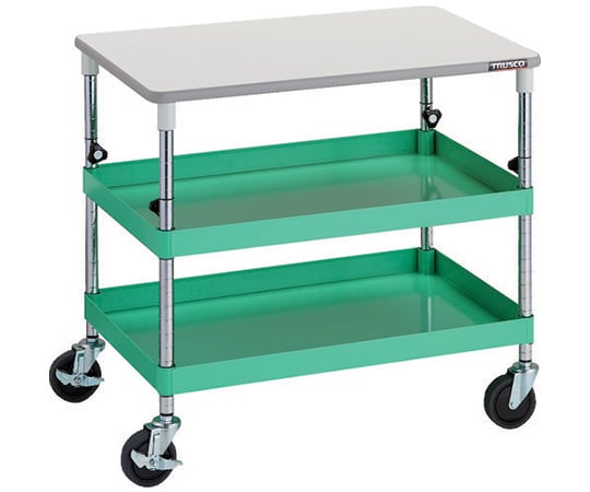 フェニックスワゴン 省音 750X500XH700～950 天板付 YG色