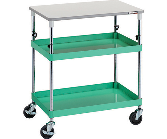 フェニックスワゴン 省音 750X500XH880～1130 天板付 YG色