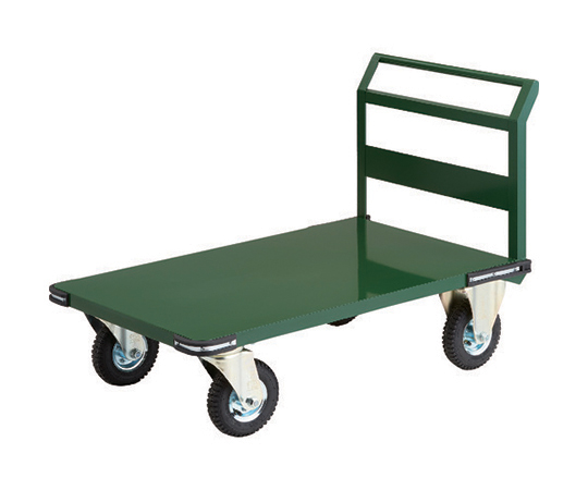 鋼鉄製運搬車　1200X750　空気入タイヤ