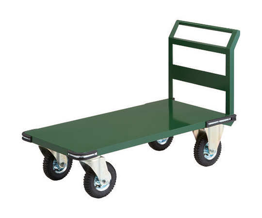 鋼鉄製運搬車　1200X600　空気入タイヤ