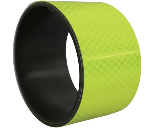 プリズム反射マグネットシート 50mm×1m 蛍光レモンイエロー