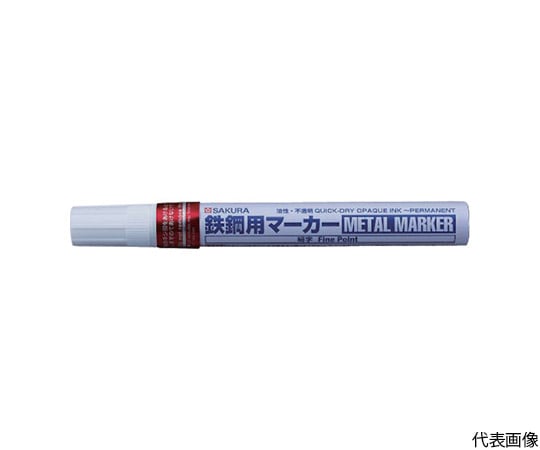 鉄鋼用マーカー細字　赤