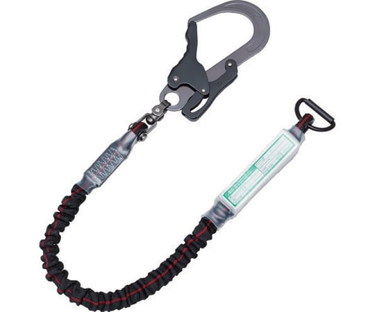 ジャバラ剣アルミ自在D環17黒/緋ライン