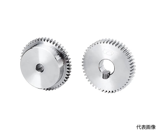 KG S45C平歯車 S2S 60A-2018F 形状A1 モジュール2 歯数60 歯幅20mm 穴径Φ18mm (1個) 品番：S2S 60A-2018F