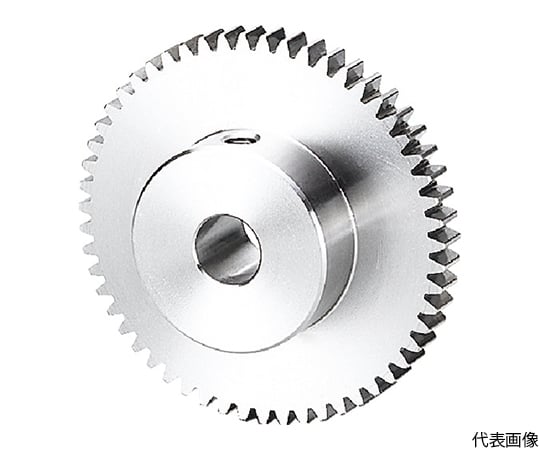 S45C平歯車 S75S 90B+0608 形状B1 モジュール0.75 歯数90 歯幅6mm 穴径Φ8mm