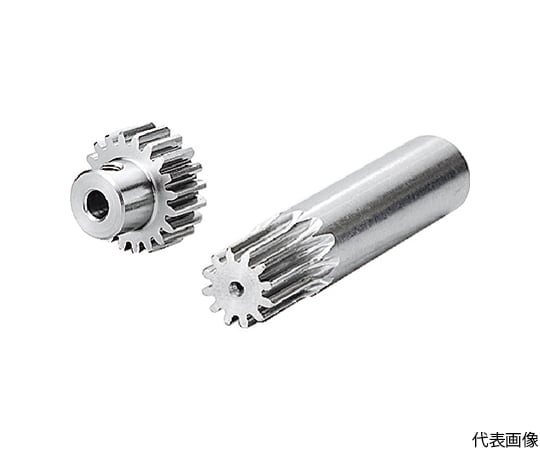 ステンレス平歯車　形状B1　モジュール0.8　歯数18