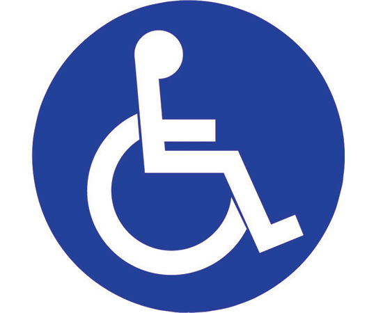 表示シール 身障者