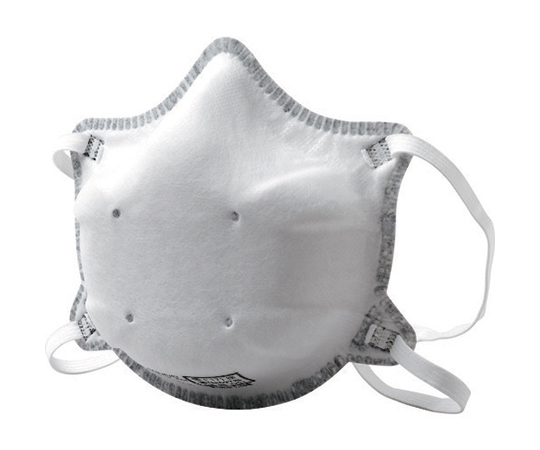 使い捨て防じんマスク　SH8022C　DS2/N95　活性炭　サイドフック10枚入