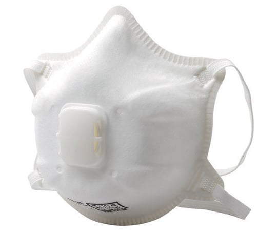 使い捨て防じんマスク　SH8022V　DS2/N95　排気弁　サイドフック10枚入