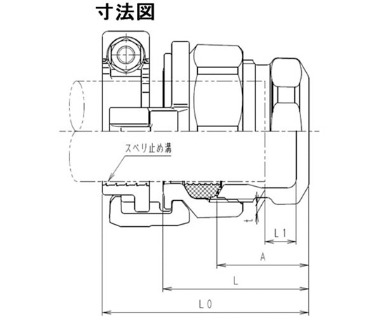 鋼管用継手　SKXパイプエンド40
