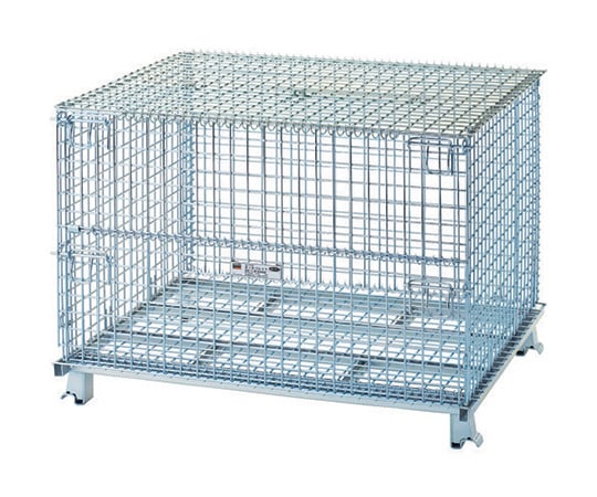 ネットパレット普及型　1000X1200X890　1200kg　2枚フタ付