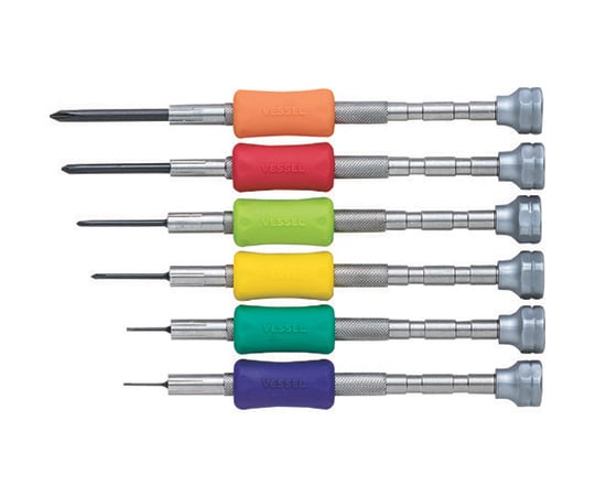 精密ドライバーセット　6サイズ入り