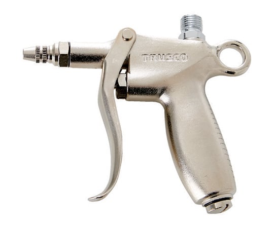 エアダスター 引き金式 流量調整ノズル付 吊り下げ式 ニップルタイプ