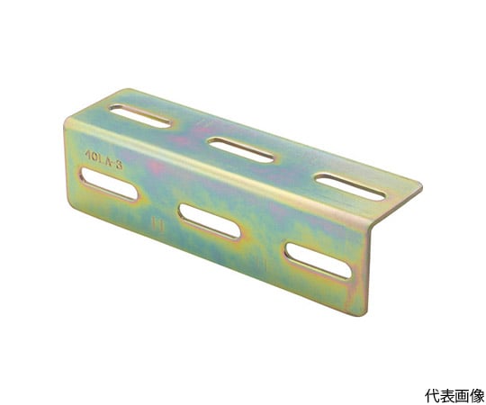 ジョイント金具40型L　クロメート　40X95　穴数4