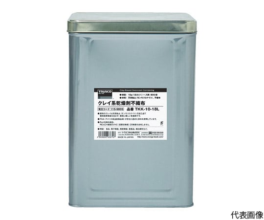 クレイ系乾燥剤不織布　500g　20個入　1斗缶