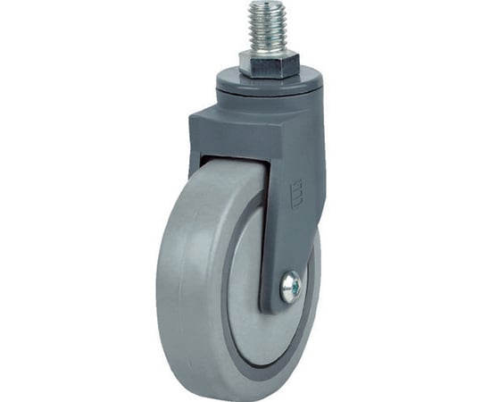 樹脂キャスター　自在　エラストマー　100mm